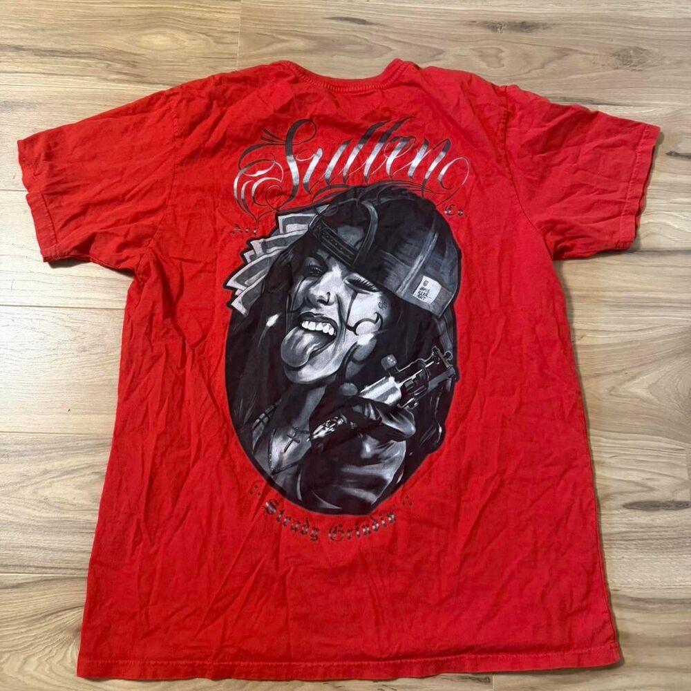 Y2K Style Sullen Art Collective Big graphic print streetwear tee size XL